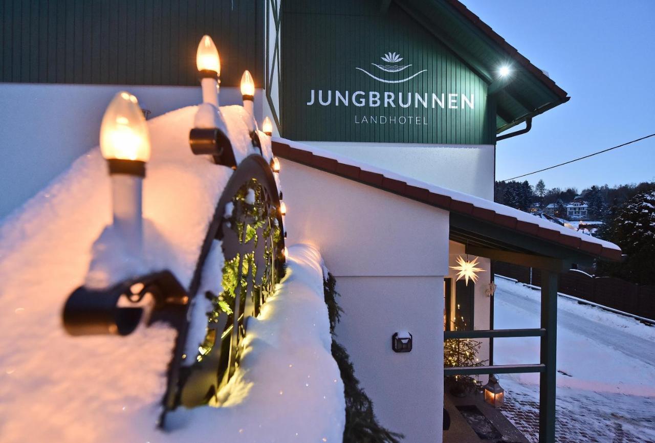 Landhotel Jungbrunnen Bad Brambach Dış mekan fotoğraf