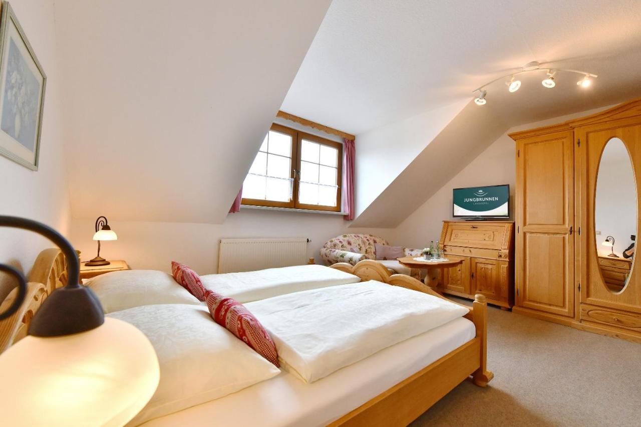 Landhotel Jungbrunnen Bad Brambach Dış mekan fotoğraf