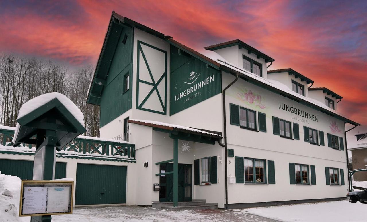 Landhotel Jungbrunnen Bad Brambach Dış mekan fotoğraf